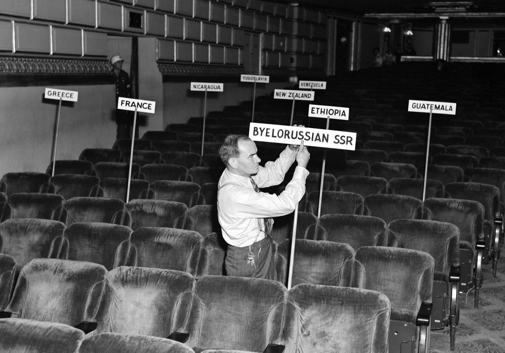 Unique photos of the San Francisco conference from the UN archives