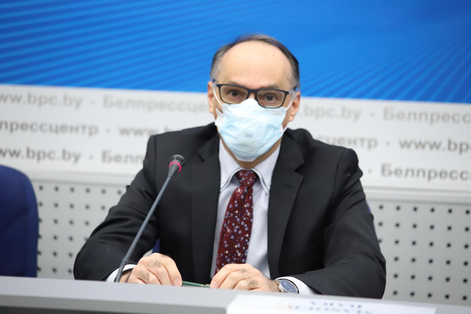 Специальный представитель Регионального директора ВОЗ в Беларуси доктор Масуд Дара 