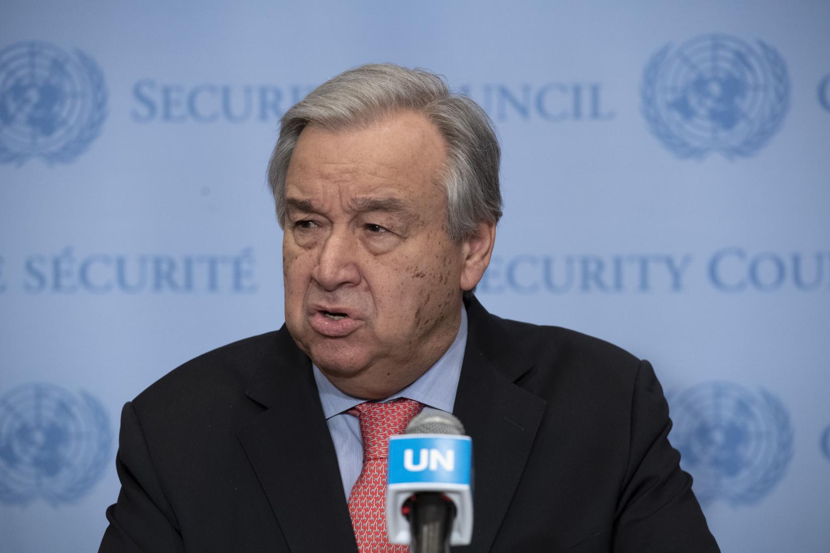 UN Secretary-General António Guterres
