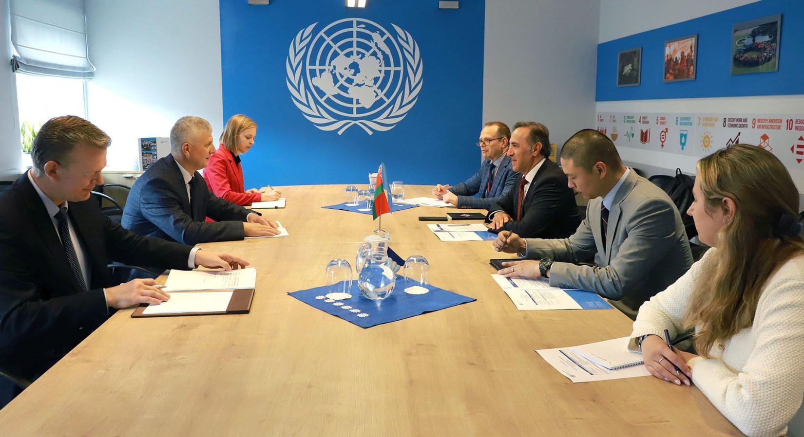 Meeting of the UN Resident Coordinator a.i in Belarus with the National SDG Coordinator 
