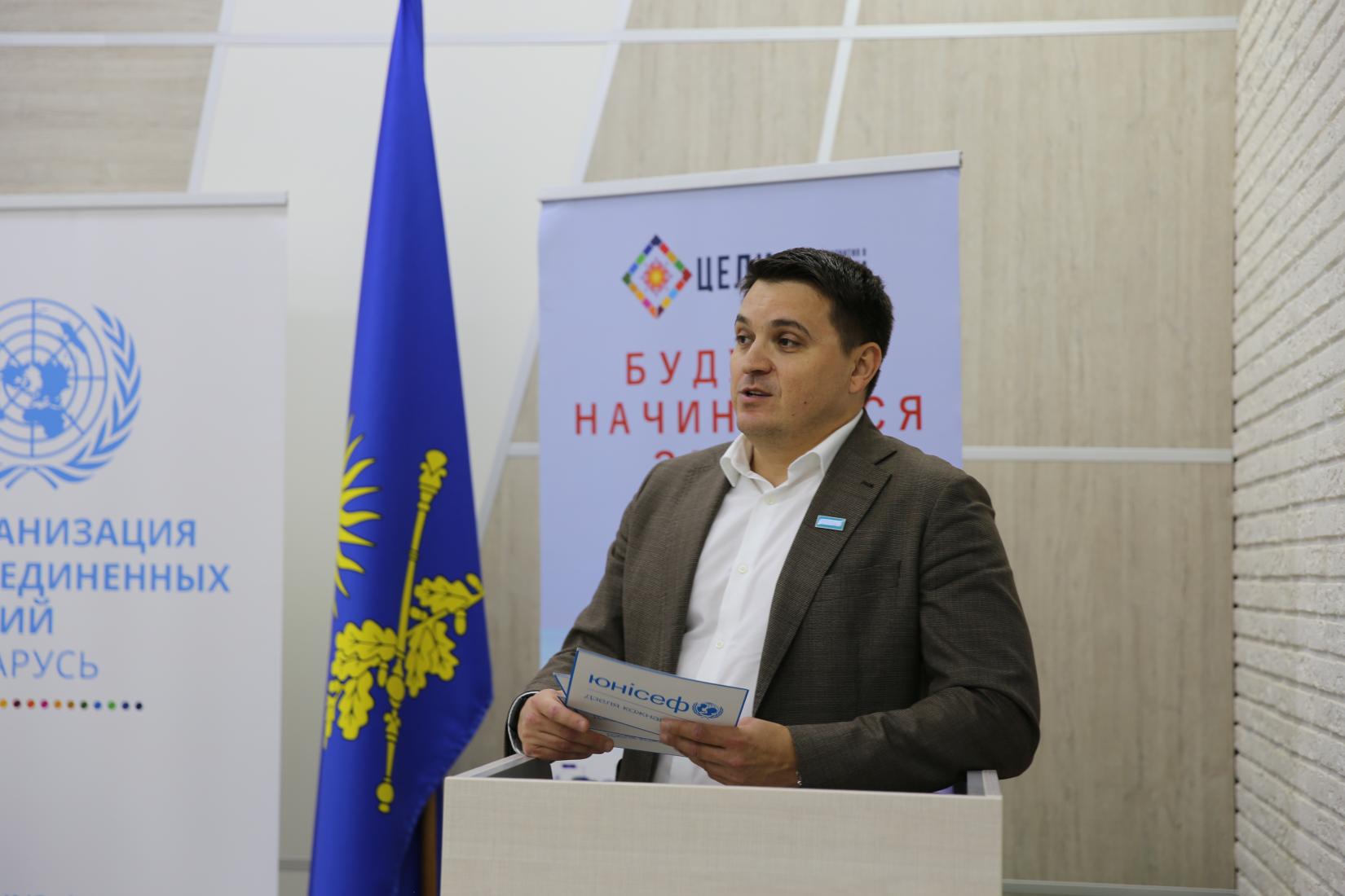 Rustam Khaidarov, UNICEF Representative in Belarus