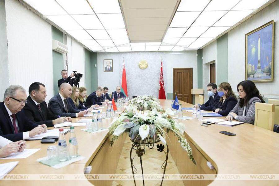 The UN Resident Coordinator met with representatives of the Ministry of Interior, Ministry of Health, Ministry of Foreign Affairs, Investigative Committee, and the General Prosecutor’s Office.