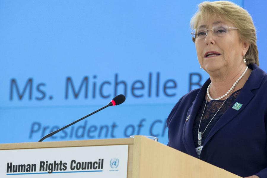Мишель Бачелет, Верховный комиссар ООН по правам человека
