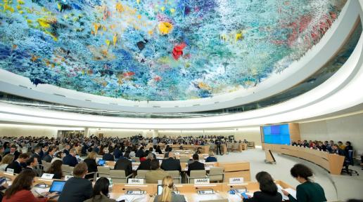 Meeting of the UN Human Rights Council 