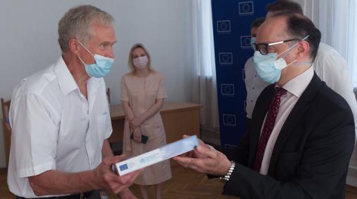 Tablets delivery was a part of the joint EU and WHO Solidarity for Health Initiative funded by the European Union.